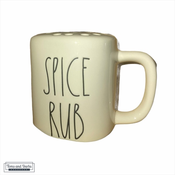 Rae Dunn SPICE RUB GRILL MASTER Spice Shaker & Mug - Picture 4 of 8